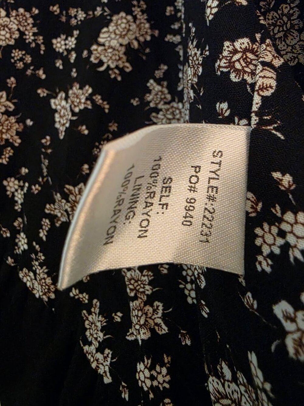 Noe Heights Dana Ruffle Hem Cropped Blazer 3/4 Sleeve XL Black NWT Stitch Fix - Picture 5 of 6